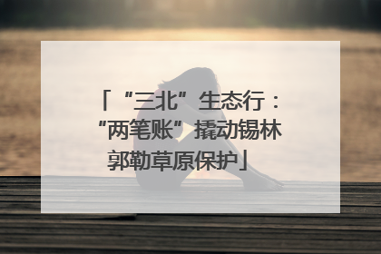 “三北”生态行：“两笔账”撬动锡林郭勒草原保护