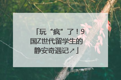 玩“疯”了！9国Z世代留学生的静安奇遇记↗