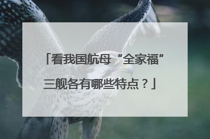 看我国航母“全家福” 三舰各有哪些特点？