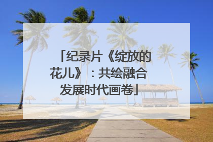 纪录片《绽放的花儿》：共绘融合发展时代画卷