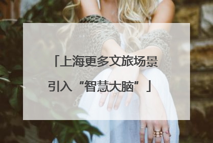 上海更多文旅场景引入“智慧大脑”
