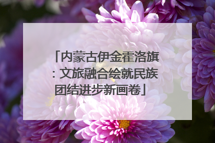 内蒙古伊金霍洛旗：文旅融合绘就民族团结进步新画卷