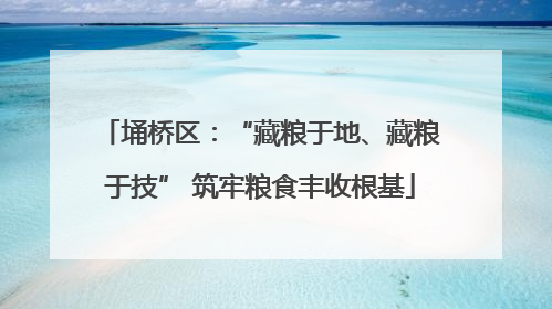 埇桥区：“藏粮于地、藏粮于技” 筑牢粮食丰收根基