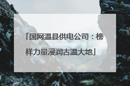 国网温县供电公司：榜样力量浸润古温大地
