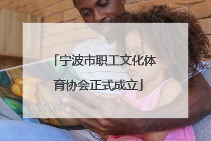 宁波市职工文化体育协会正式成立