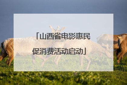 山西省电影惠民促消费活动启动