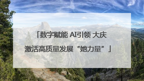 数字赋能 AI引领 大庆激活高质量发展“她力量”