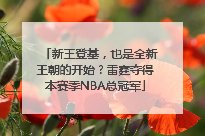 新王登基，也是全新王朝的开始？雷霆夺得本赛季NBA总冠军