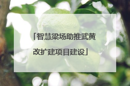 智慧梁场助推武黄改扩建项目建设