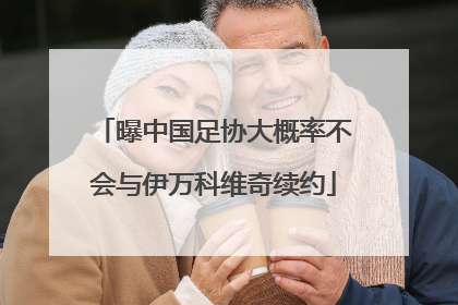 曝中国足协大概率不会与伊万科维奇续约