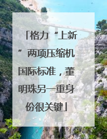 格力“上新”两项压缩机国际标准，董明珠另一重身份很关键