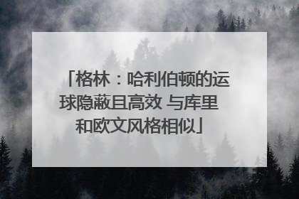 格林：哈利伯顿的运球隐蔽且高效 与库里和欧文风格相似