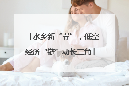 水乡新“翼”，低空经济“链”动长三角