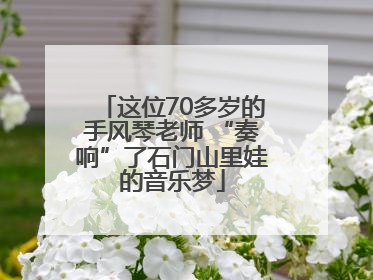 这位70多岁的手风琴老师 “奏响”了石门山里娃的音乐梦