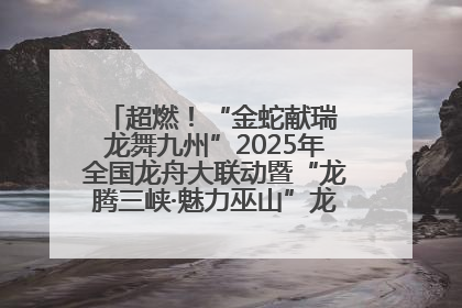 超燃！“金蛇献瑞 龙舞九州”2025年全国龙舟大联动暨“龙腾三峡·魅力巫山”龙舟邀请赛圆满落幕！